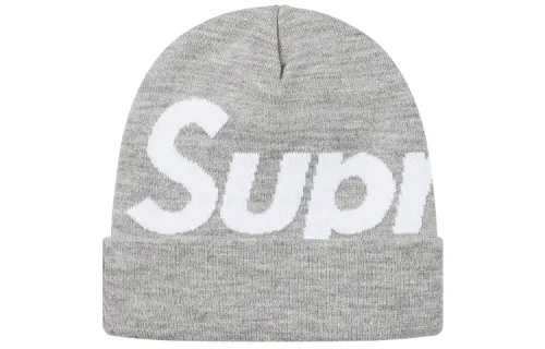 Supreme intarsia-logo beanie hat