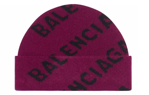Balenciaga Beanies Women's Purple