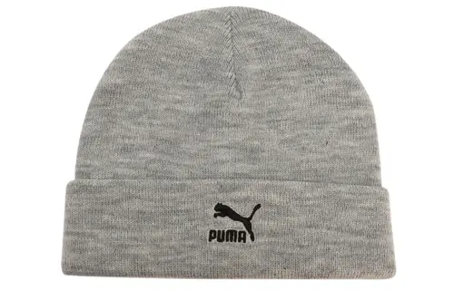 PUMA Beanie Unisex Light Mixed Gray