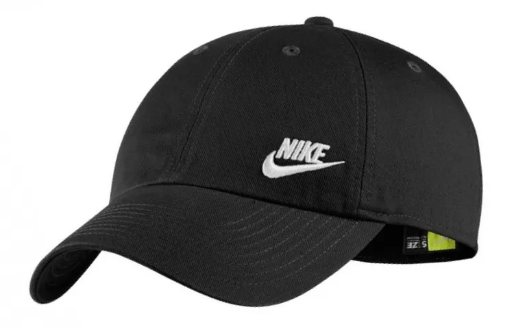 Nike Cotton Baseball Caps Unisex Black