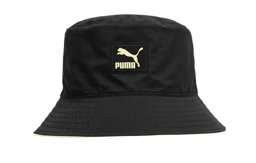 PUMA Cotton Bucket Hats Unisex Black
