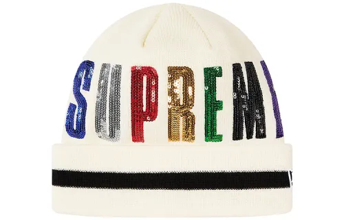 Supreme New Era Sequin Beanie