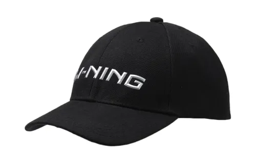 Li Ning Sports Fashion Collection Baseball Caps Unisex Black