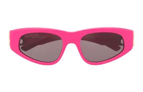 【Best of: Promotions】logo-plaque cat-eye sunglasses