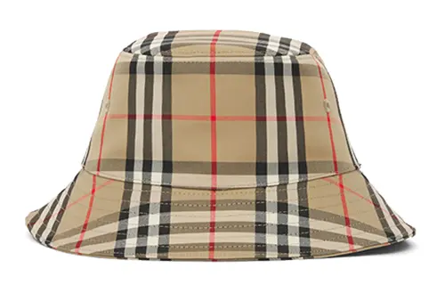 Vintage Check bucket hat