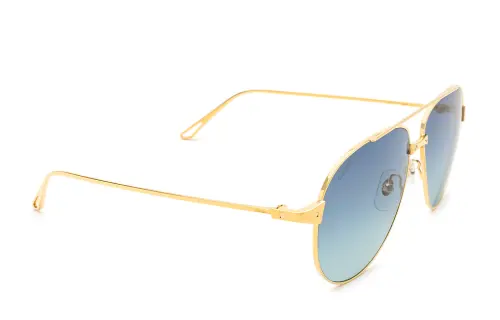 Cartier Sunglasses Unisex Gold