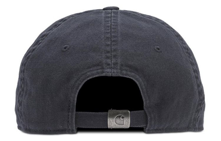 Кепка Carhartt WIP Work In Progress Madison Logo Cap (темно-сине-белый) — фото 3