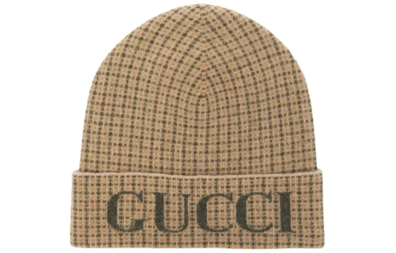 GUCCI Beanies Unisex Beige