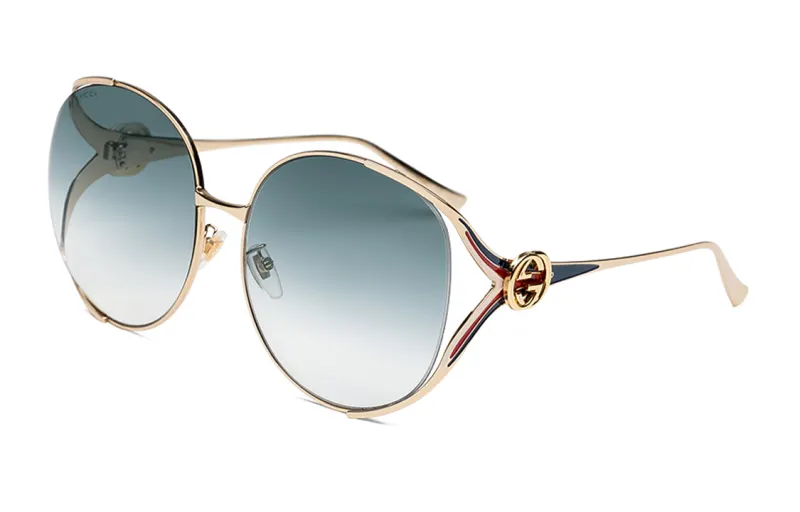 Gucci round-frame sunglasses