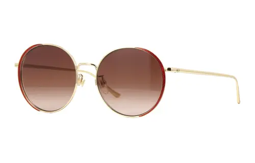 GUCCI Luxury Round Sunglasses Women's