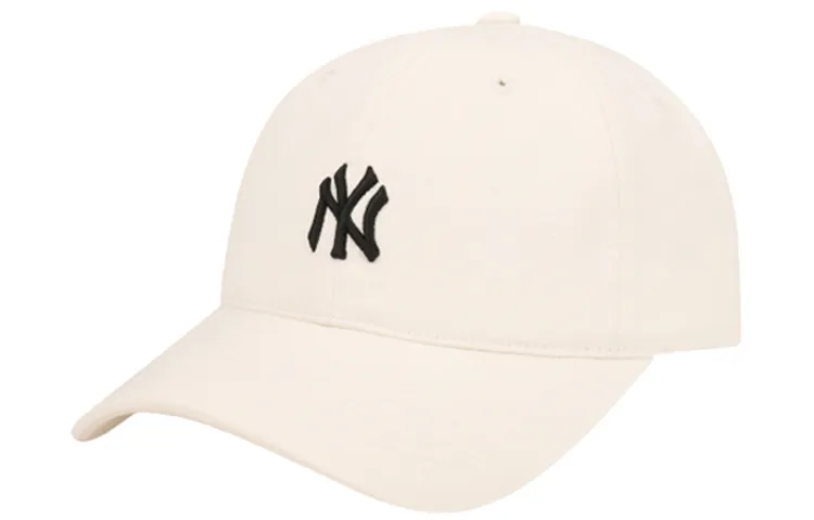 MLB Cotton Baseball Caps CP77 Unisex White