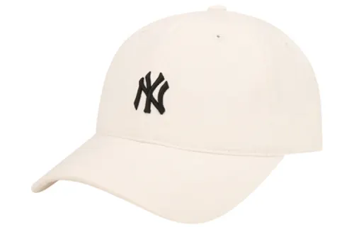 MLB Cotton Baseball Caps CP77 Unisex White