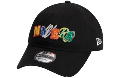 New Era Cotton Baseball Caps Unisex Black