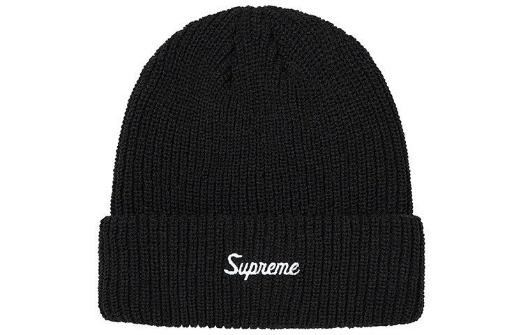 Шапка Supreme FW20 Week 18 Loose Gauge Beanie - (бордовая) — фото 7