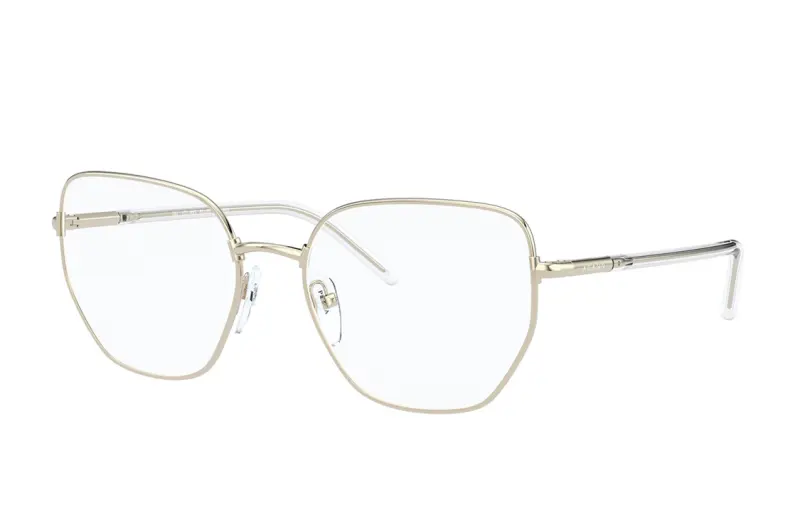 PRADA Prescription Glasses Unisex Gold