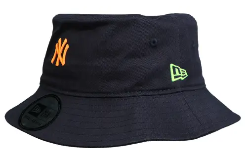 NEW ERA MLB bucket hat New York Yankees classic NY small label sun hat unisex