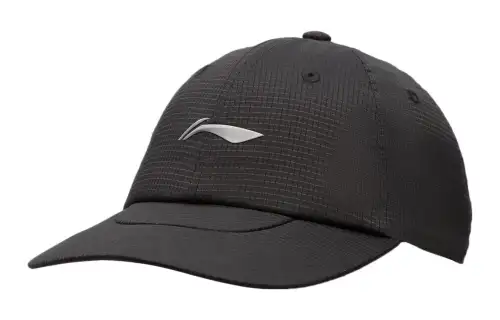 Li Ning Polyester Baseball Caps Men's Black
