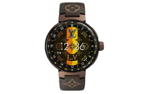 LOUIS VUITTON Louis Vuitton, China Mainland Version TAMBOUR HORIZON LIGHT UP Collection QAD02Z Smart Watches Unisex