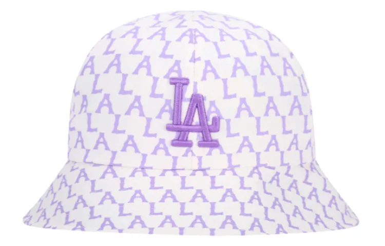 MLB Cotton Bucket Hats Unisex White