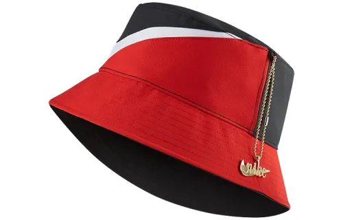 Nike Polyester Bucket Hats Women's Black Red/Black Pink
