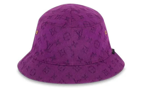 LOUIS VUITTON MONOGRAM DENIM Bucket Hats Unisex