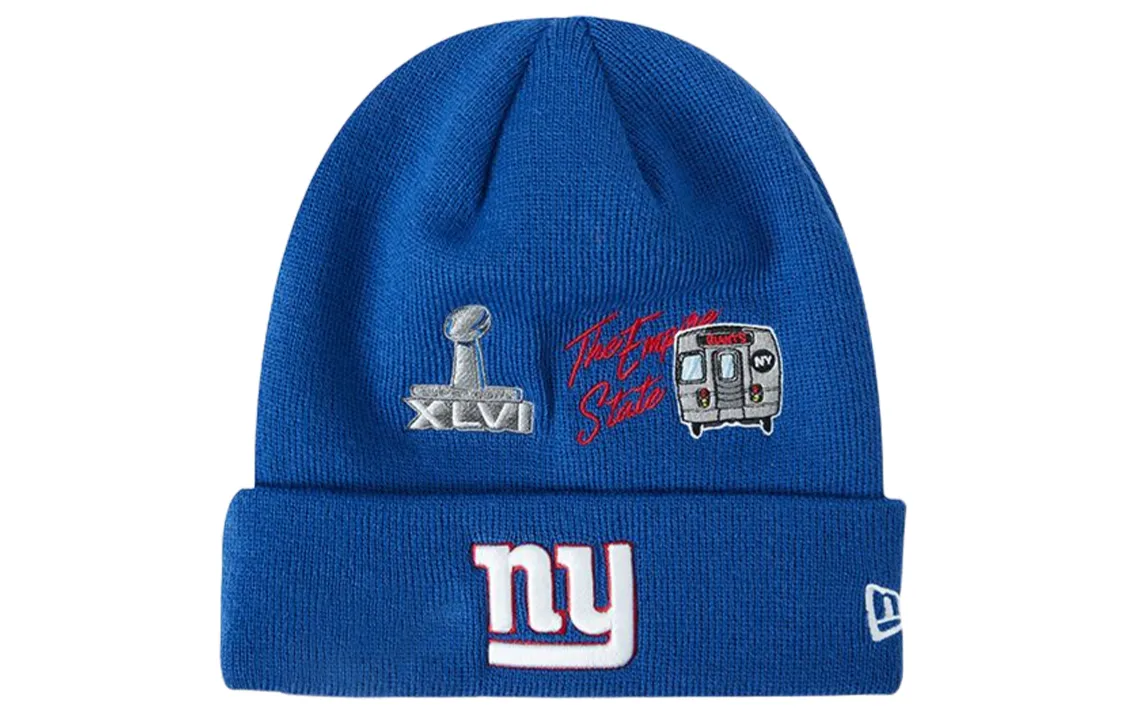 New Era Acrylic Plush Yarn Dance Unisex Blue
