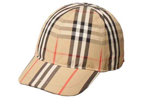 Burberry Kids Check Baseball Cap