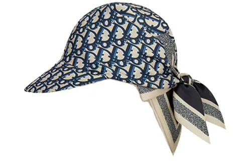 DIOR Mulberry Silk Baseball Caps Women's