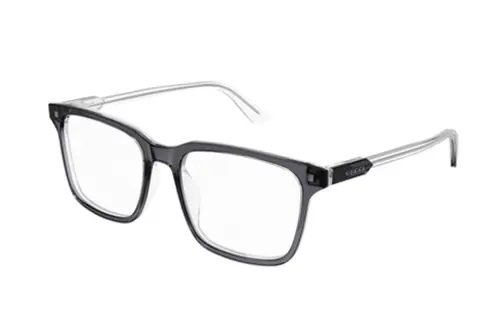 GUCCI Plate Square Eyeglass Frames Men's