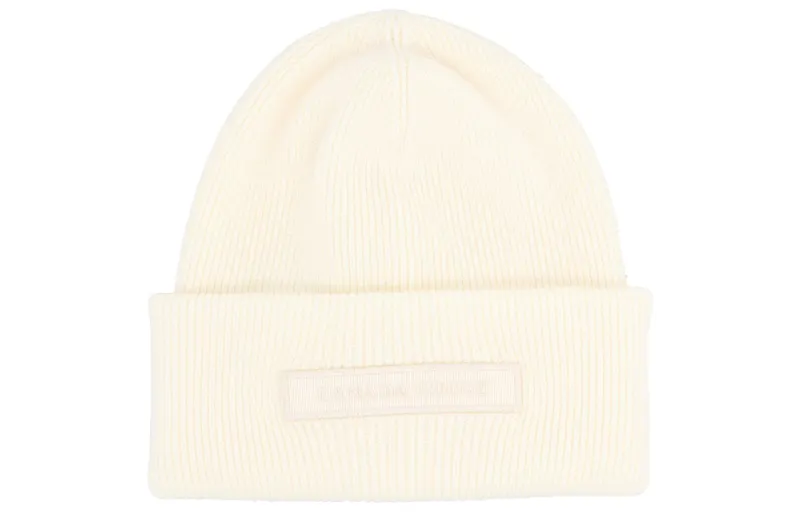 【Zoomed ImageryPrevious Season】embossed-logo knitted beanie