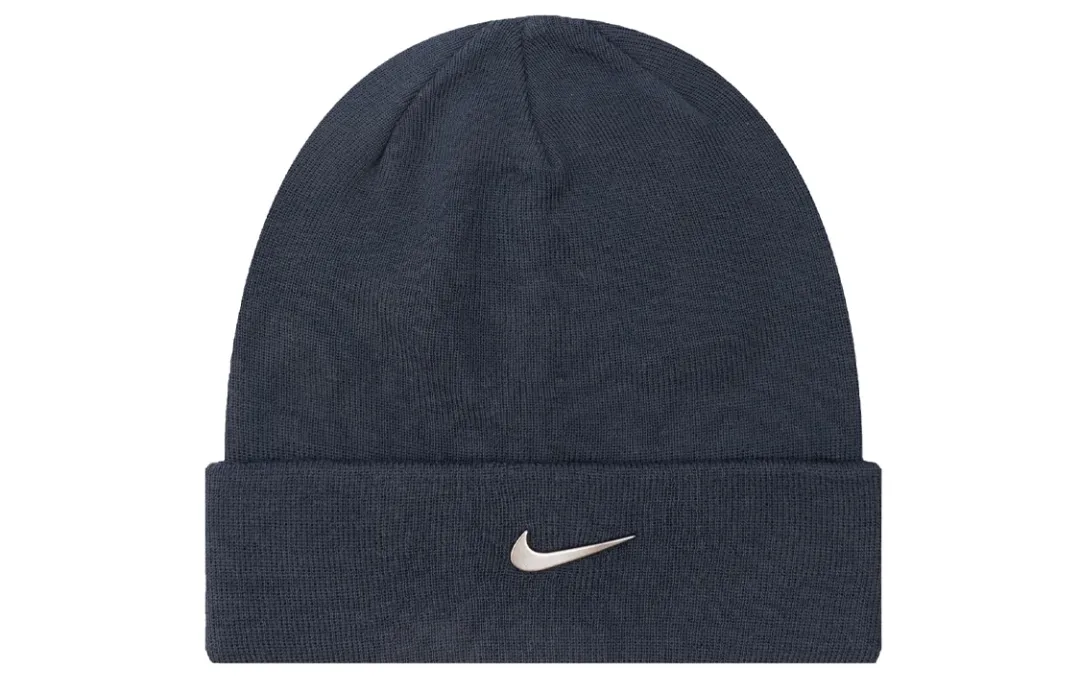 Nike Acrylic Beanies Unisex Dark Blue