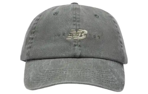 New Balance Baseball Caps Unisex Distressed Light Gray