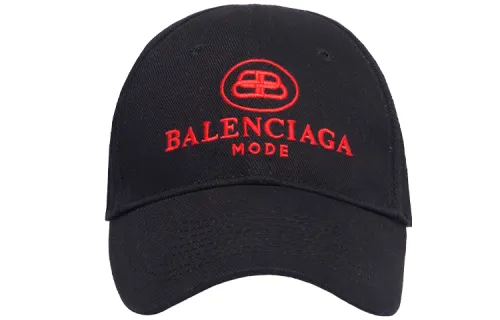 Balenciaga Embroidered Cotton Twill Baseball Hat