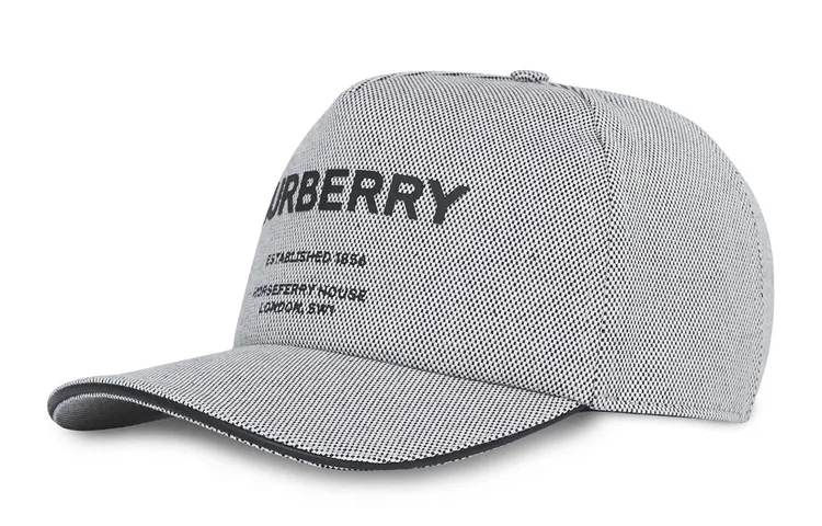 Burberry Lambskin, Cotton Baseball Caps Men's