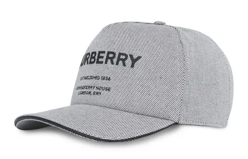 Burberry Lambskin, Cotton Baseball Caps Men's