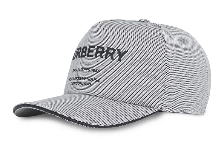Burberry Lambskin, Cotton Baseball Caps Men's