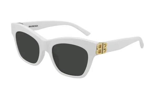 Balenciaga Plate Frame Irregular Shape Sunglasses Unisex