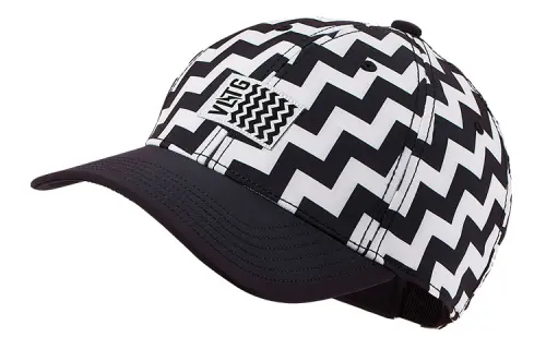 Converse Baseball Cap Unisex Black White Print