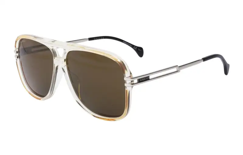 GUCCI Eyewear Tinted Pilot Sunglasses