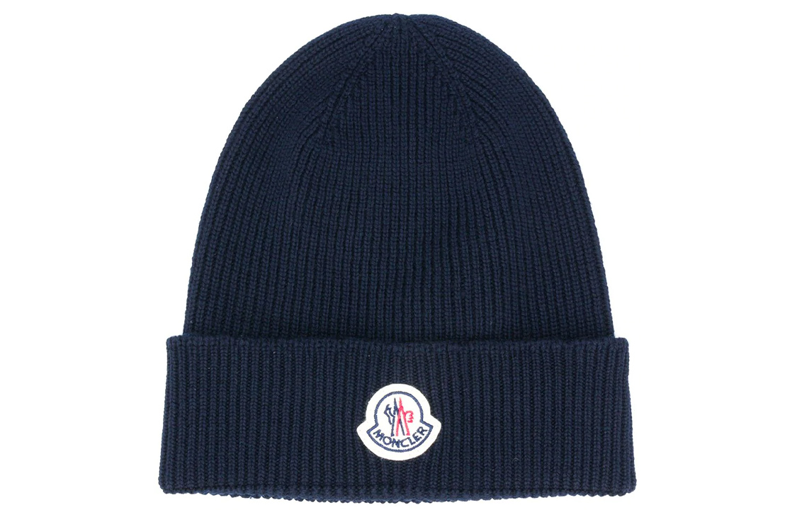 Шапка Moncler 3B70500 (синяя)