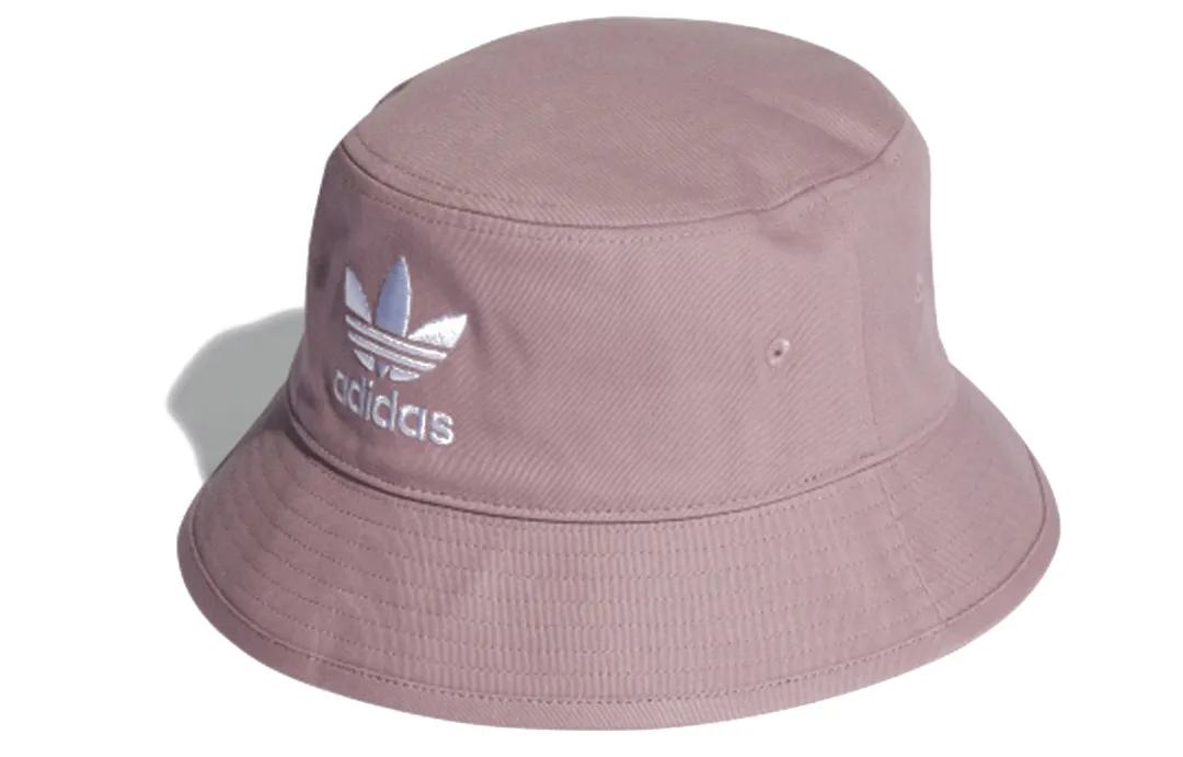 Adidas Originals Cotton Bucket Hats Unisex Pastel Pink