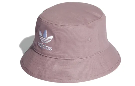 Adidas Originals Cotton Bucket Hats Unisex Pastel Pink