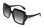 oversize-frame gradient sunglasses