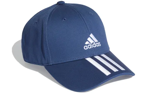 Adidas Cotton Baseball Caps Unisex Blue White