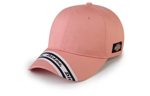 Dickies Cotton Baseball Caps Unisex Pink