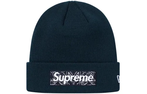 Supreme x New Era Box Logo beanie