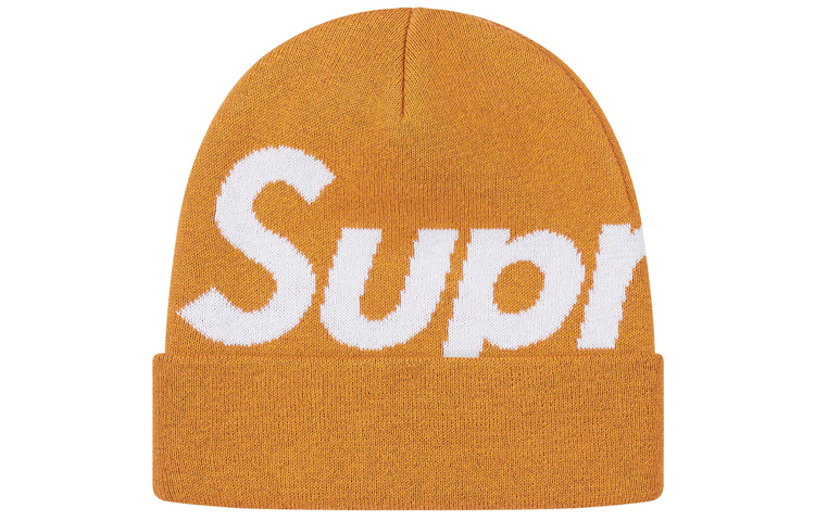 Supreme FW19 Week 7 Big Logo Beanie logo