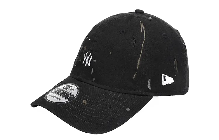 New Era Cotton Baseball Caps Unisex Black