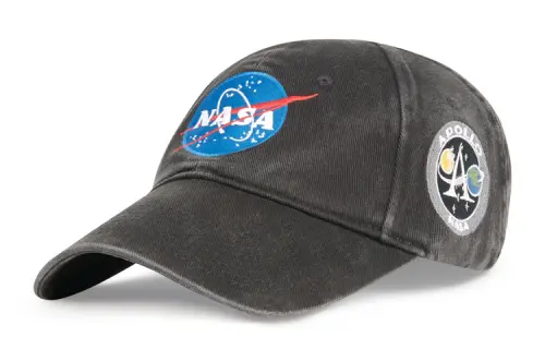 Balenciaga Cotton Baseball Caps Unisex Black