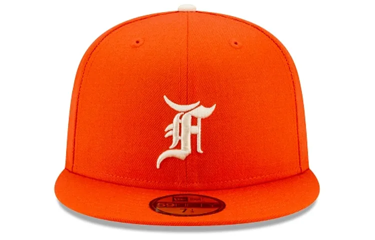 New Era Baseball Caps Unisex Orange